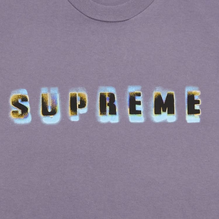 Supreme Stencil T-Shirt Dusty Purple