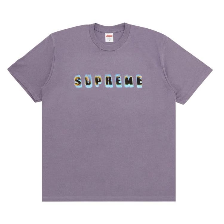 Supreme Stencil T-Shirt Dusty Purple