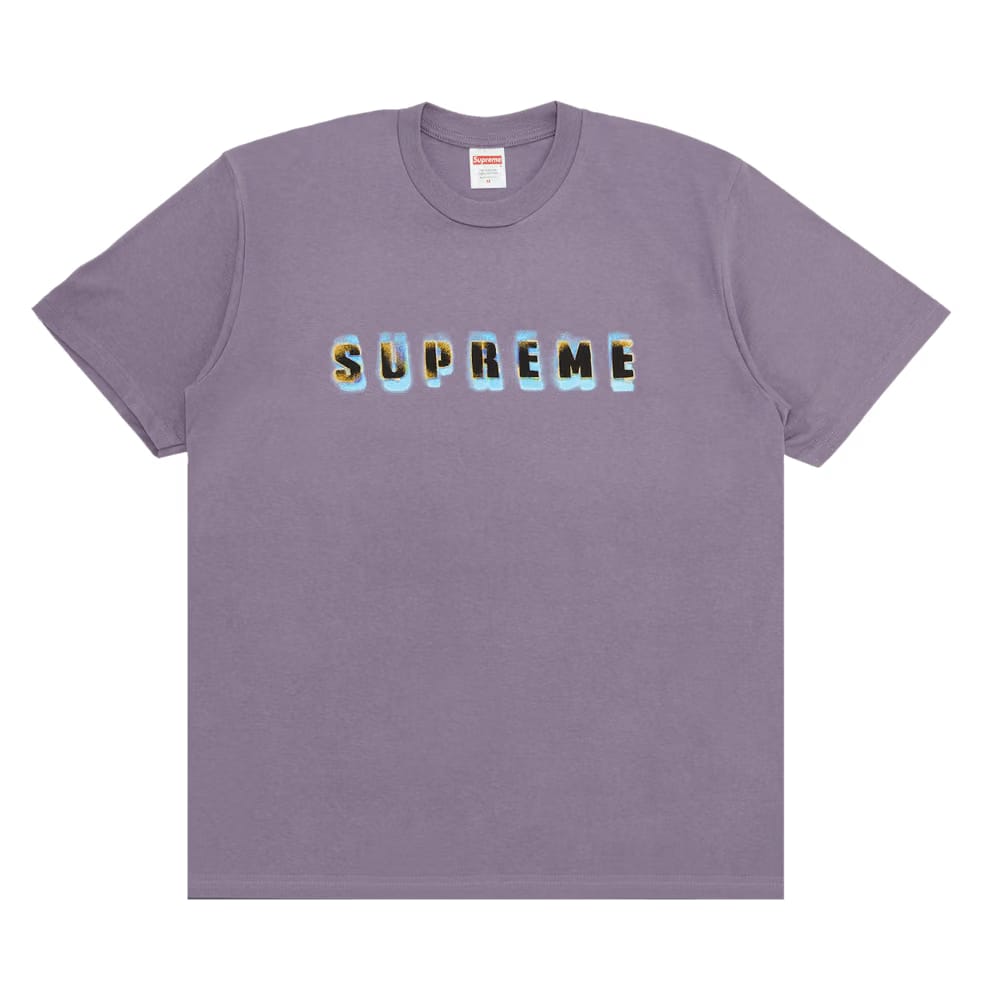 Supreme Stencil T-Shirt Dusty Purple
