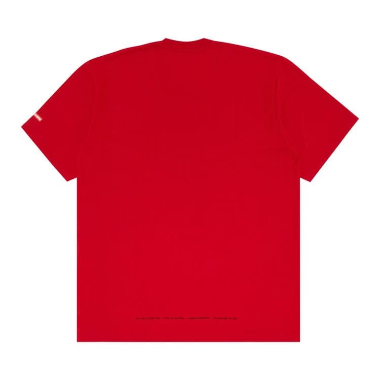 Supreme Tunnel T-Shirt Red