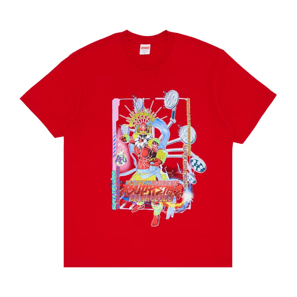 Supreme Electromagnetic T-Shirt Red