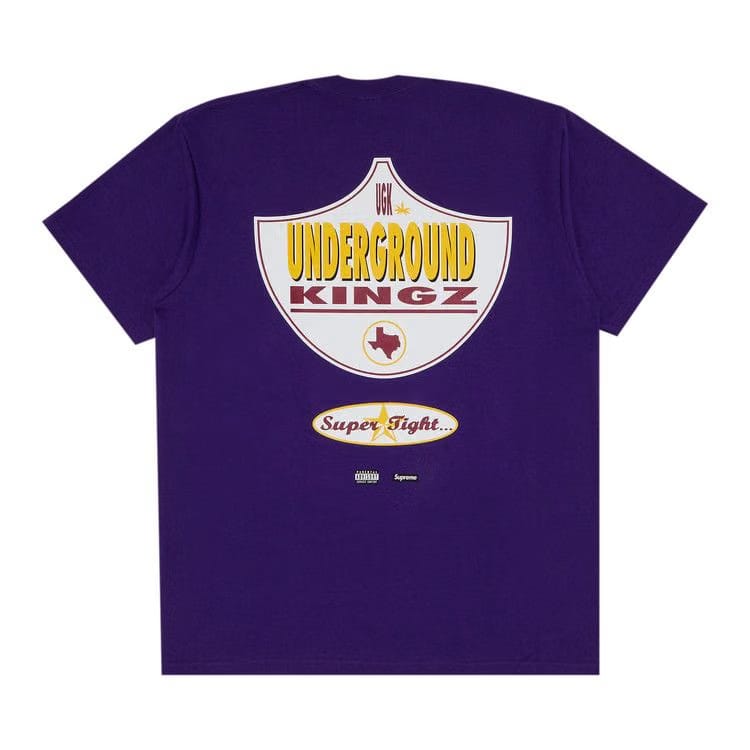 Supreme UGK Super Tight T-Shirt Purple
