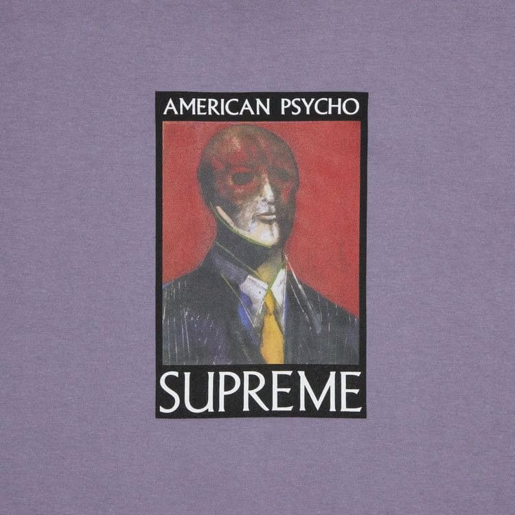 Supreme American Psycho T-Shirt Dusty Purple