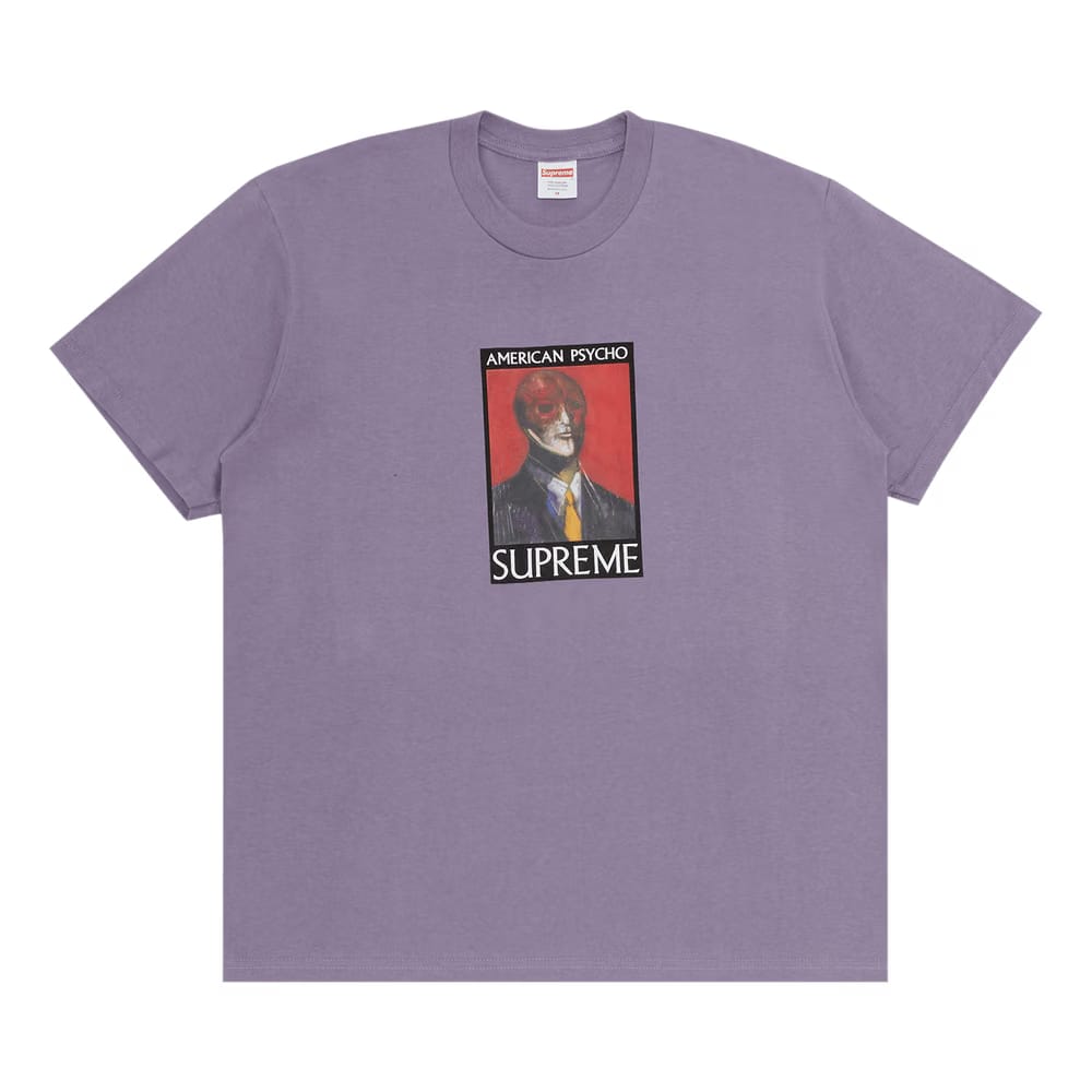 Supreme American Psycho T-Shirt Dusty Purple