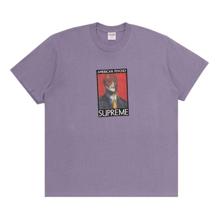Supreme American Psycho T-Shirt Dusty Purple