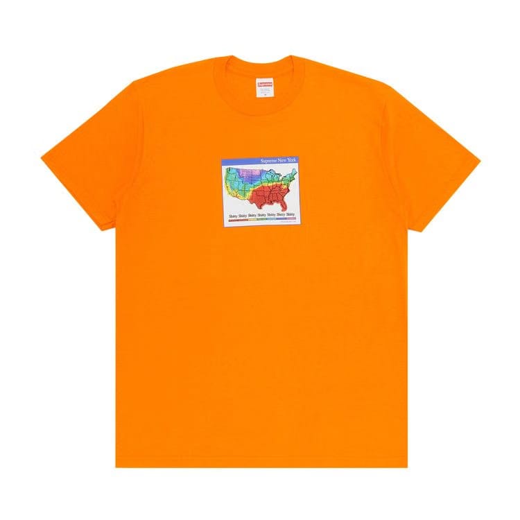 Supreme Weather T-Shirt Orange