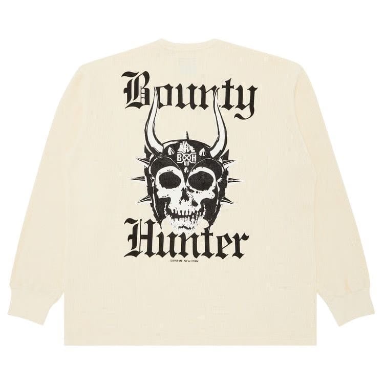 Supreme x Bounty Hunter Thermal Henley Long-Sleeve Top Natural