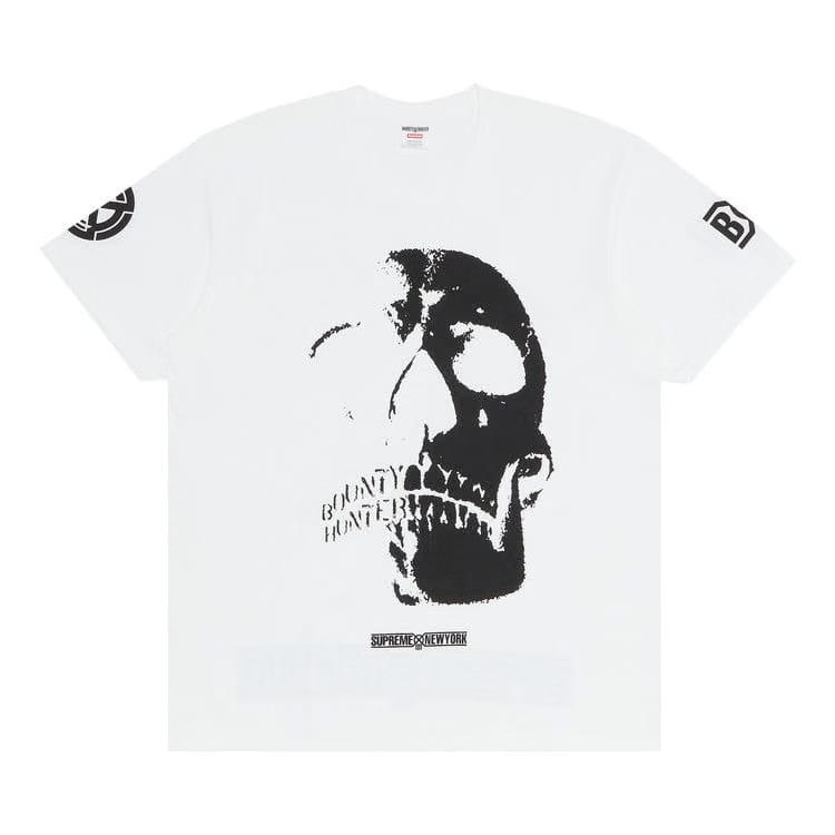 Supreme x Bounty Hunter Skulls T-Shirt White