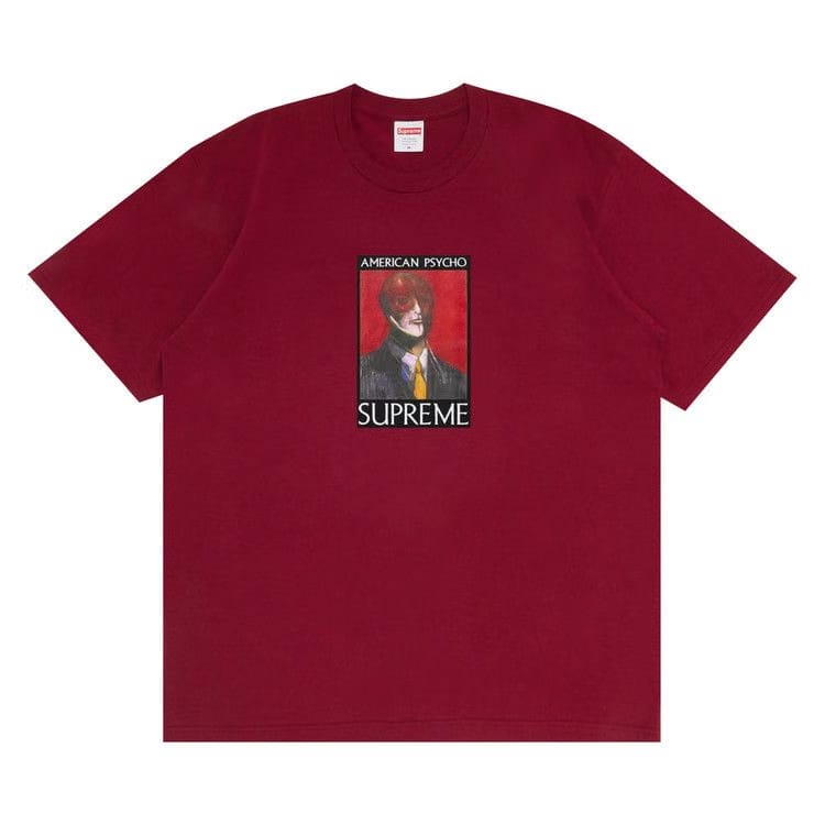 Supreme American Psycho T-Shirt Cardinal