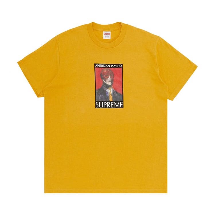 Supreme American Psycho T-Shirt Mustard
