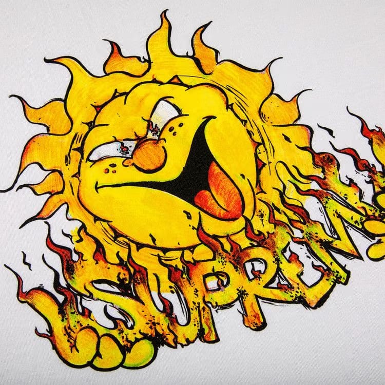 Supreme Sun T-Shirt White