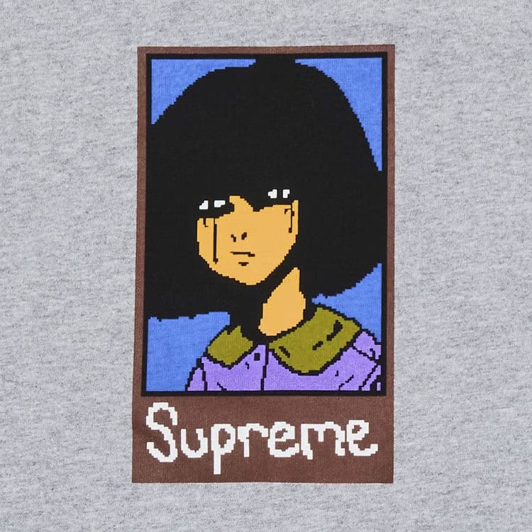 Supreme Emo T-Shirt Heather Grey