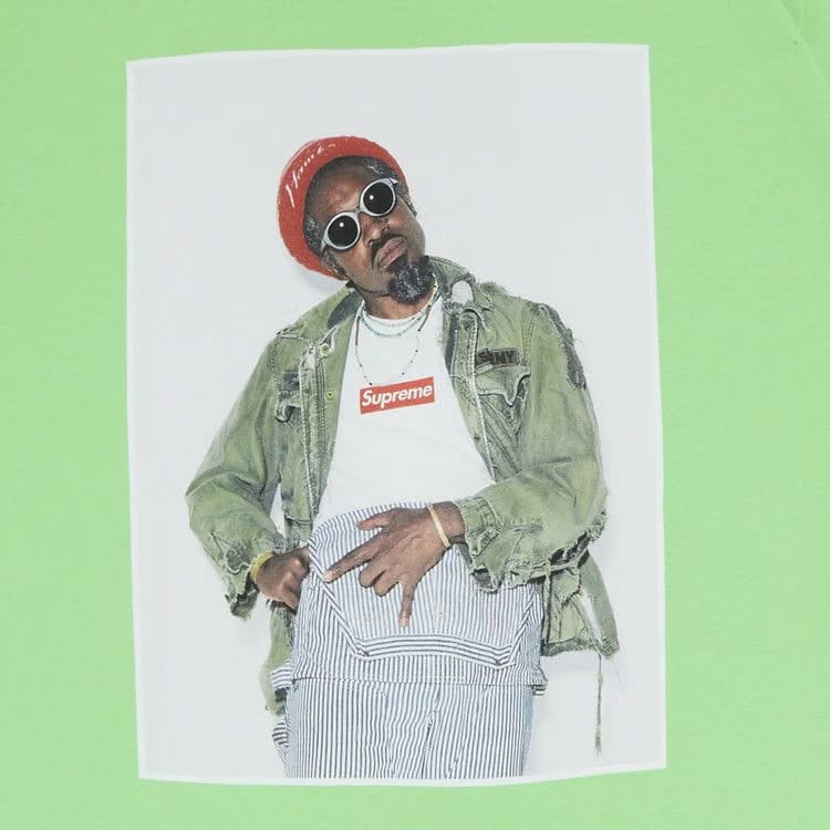 Supreme André 3000 T-Shirt Lime