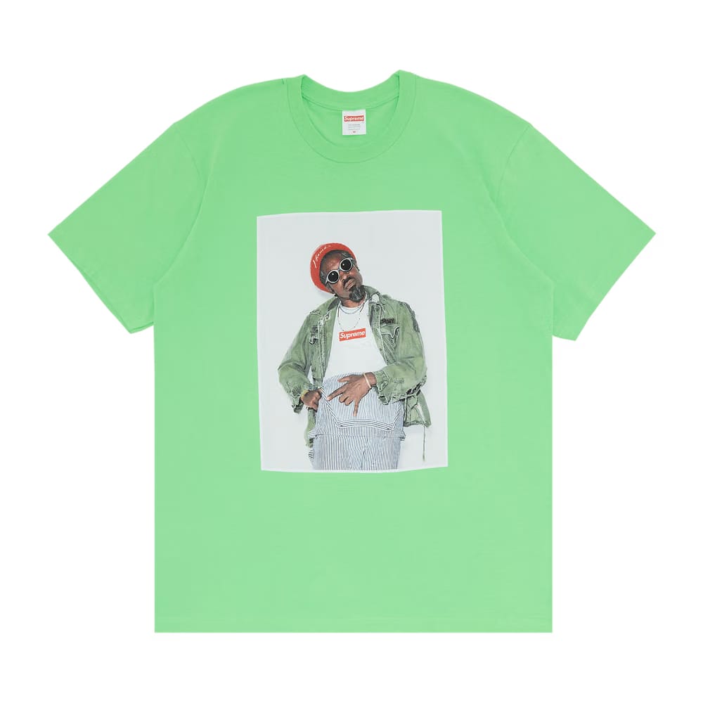 Supreme André 3000 T-Shirt Lime