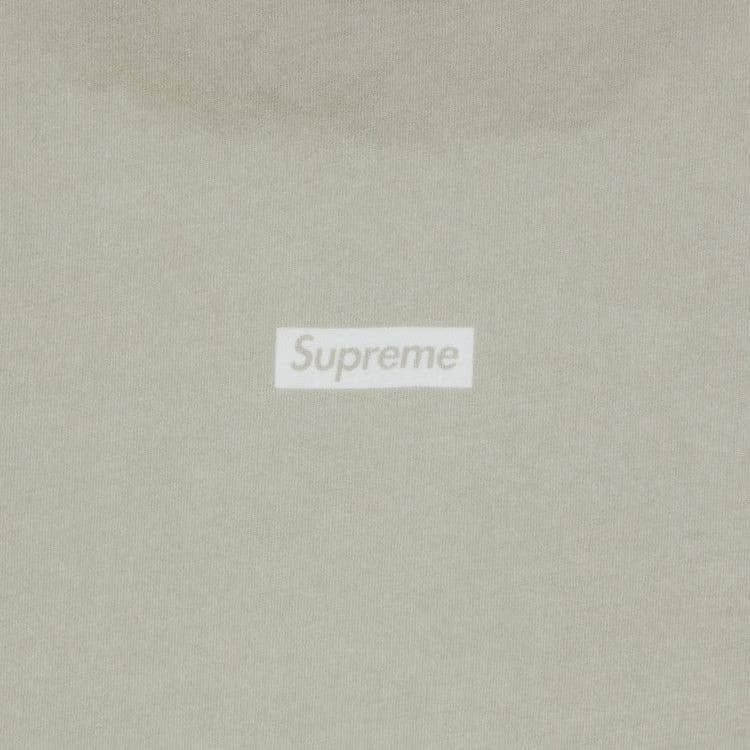 Supreme Overprint Small Box Shorts-Sleeve Top Grey
