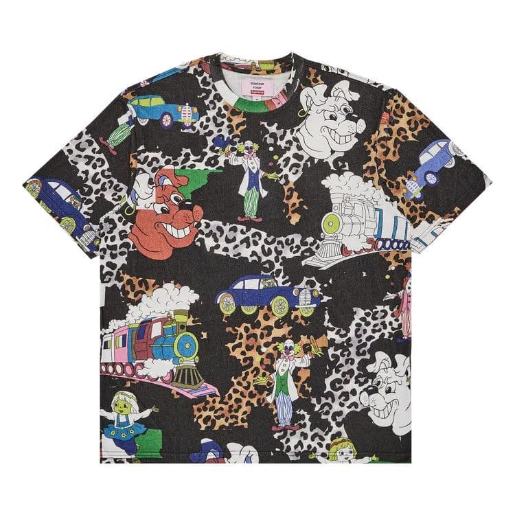 Supreme x Martine Rose Shorts-Sleeve Top Multicolor