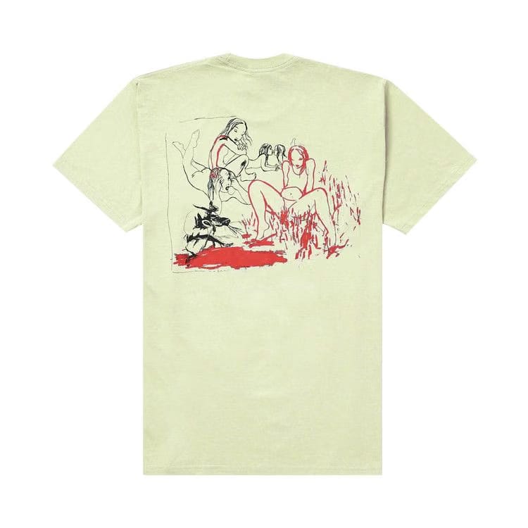 Supreme Heroines T-Shirt Pale Yellow