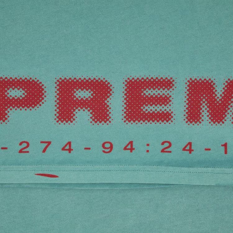 Supreme Discharge Shorts-Sleeve Top Teal