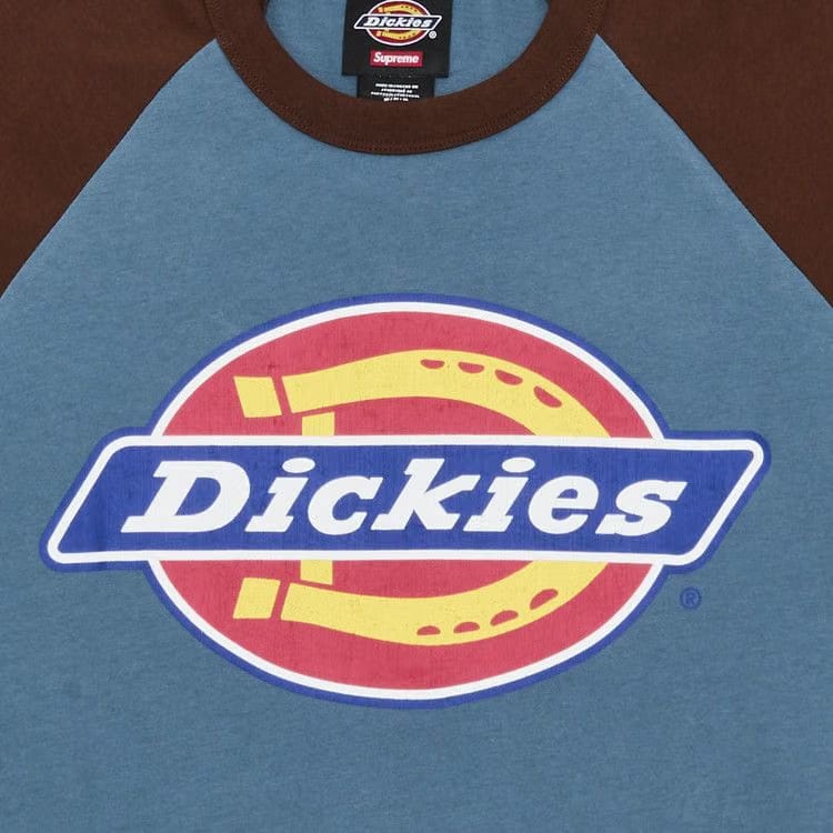 Supreme x Dickies Raglan Long-Sleeve Top Dark Slate