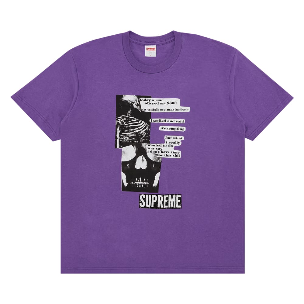Supreme Anatomy T-Shirt Purple
