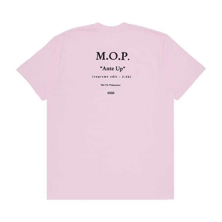 Supreme M.O.P. T-Shirt Light Pink