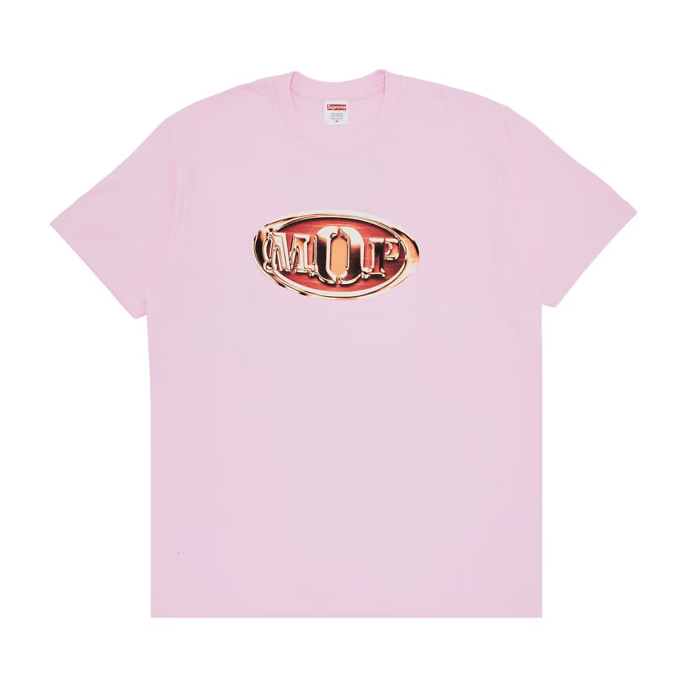 Supreme M.O.P. T-Shirt Light Pink