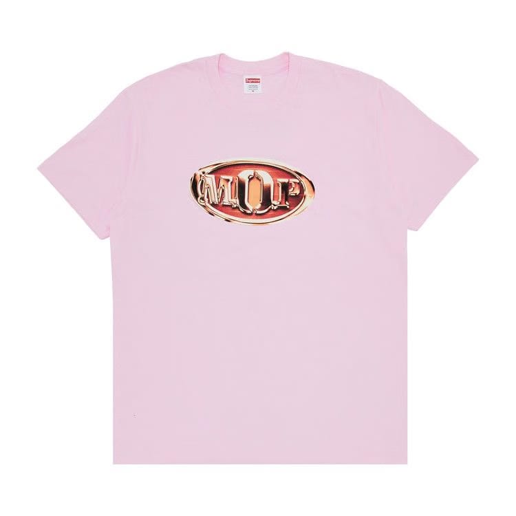 Supreme M.O.P. T-Shirt Light Pink