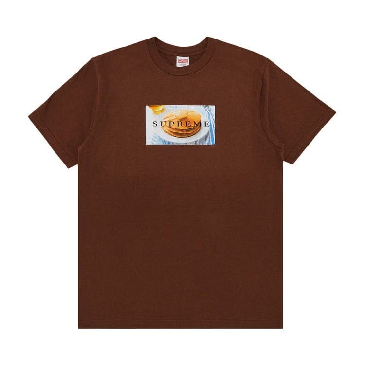 Supreme Pancakes T-Shirt Brown