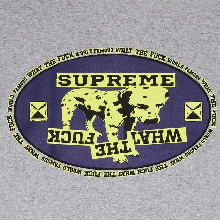 Supreme Dalmatian T-Shirt Heather Grey