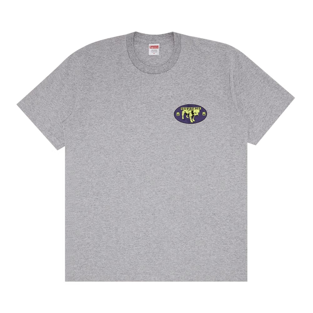 Supreme Dalmatian T-Shirt Heather Grey