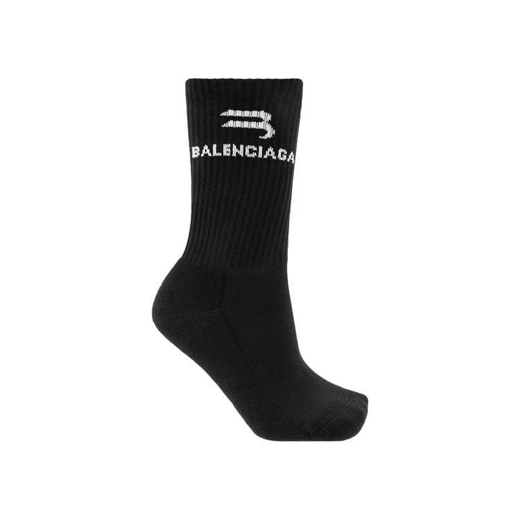 Balenciaga Socks Black/White