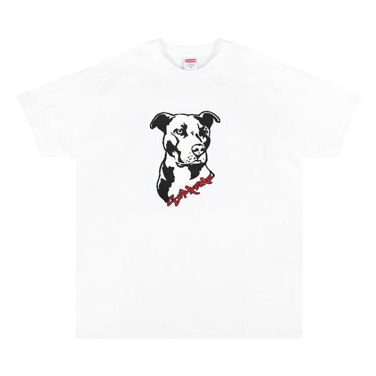 Supreme Pitbull T-Shirt White