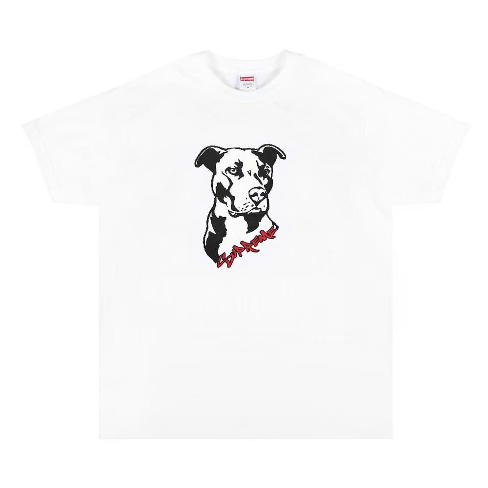 Supreme Pitbull T-Shirt White