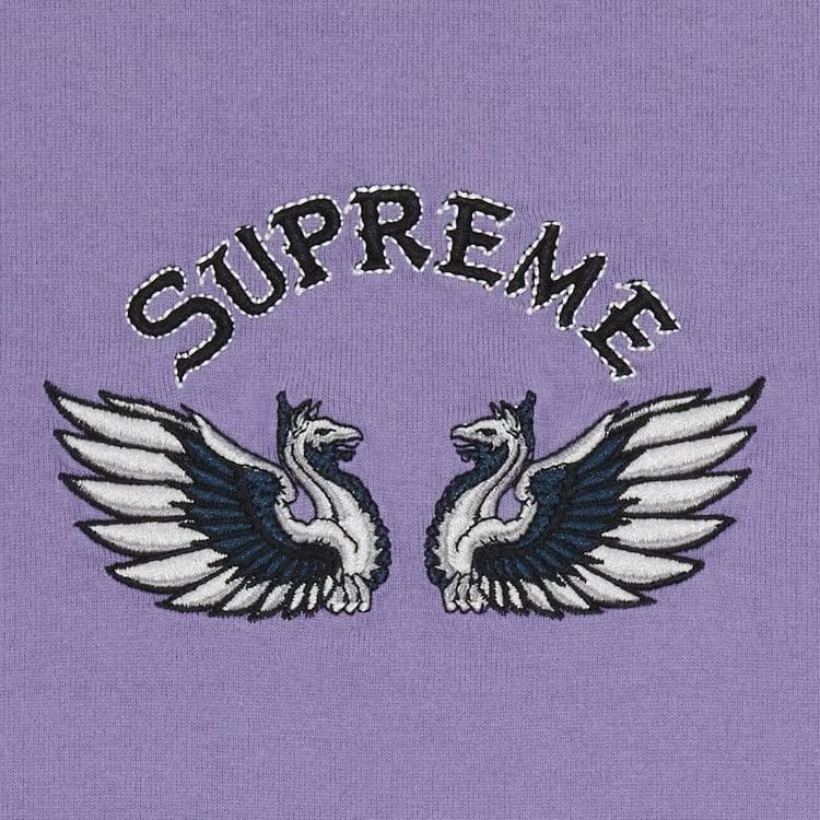 Supreme Phoenix Shorts-Sleeve Top Lilac