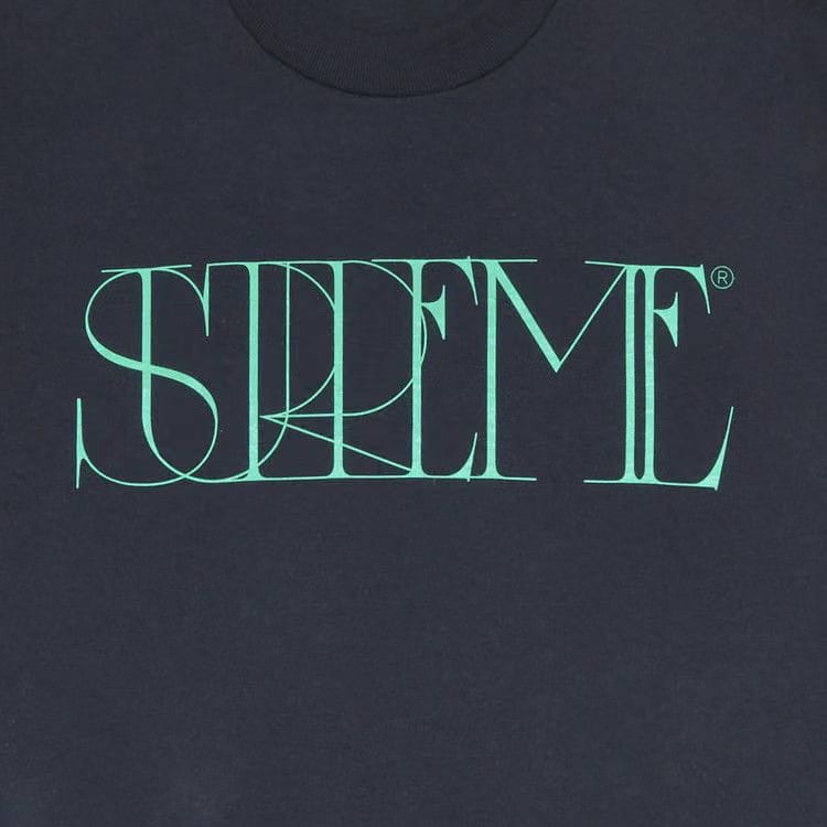 Supreme Trademark T-Shirt Navy