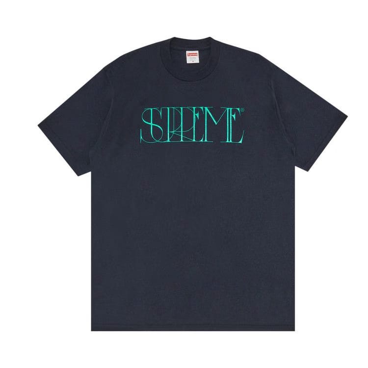 Supreme Trademark T-Shirt Navy