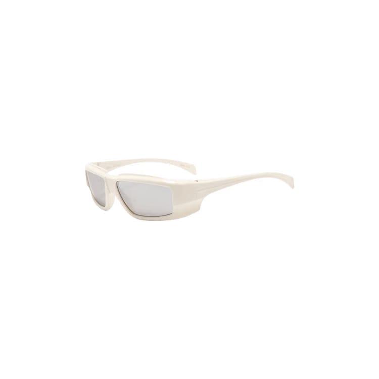 Rick Owens Rick Sunglasses Cream/Silver