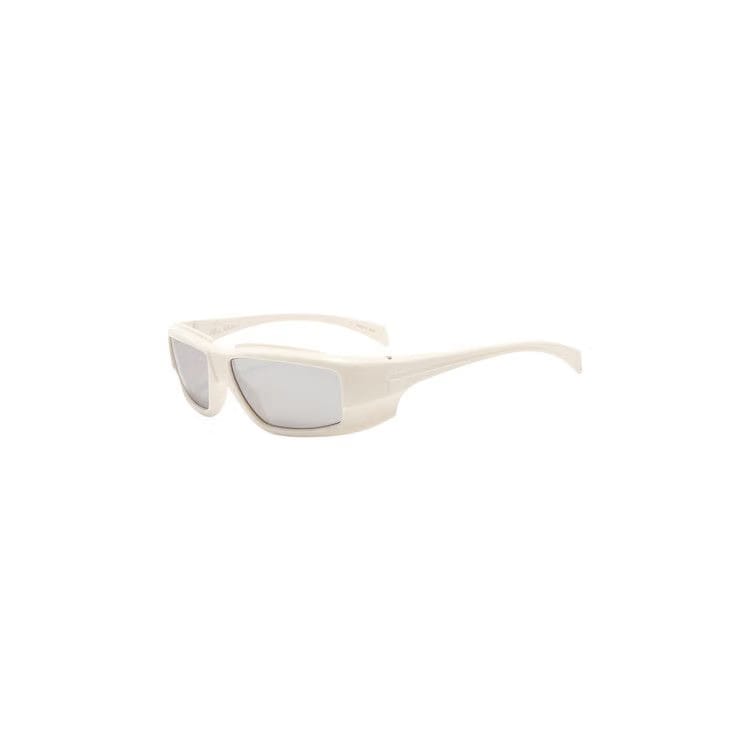 Rick Owens Rick Sunglasses Cream/Silver