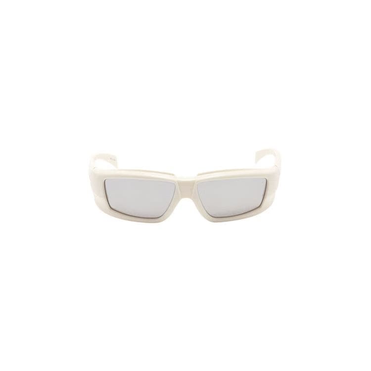 Rick Owens Rick Sunglasses Cream/Silver