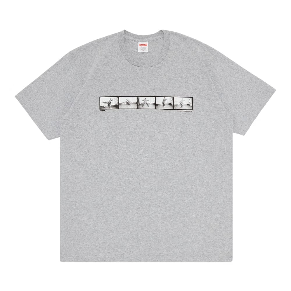 Supreme Milford Graves T-Shirt Heather Grey
