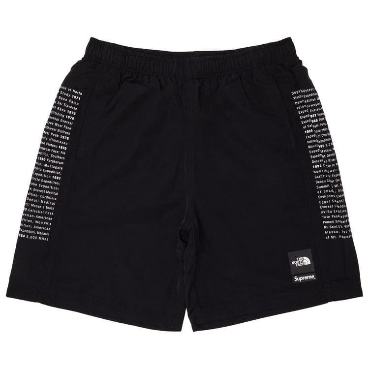 Supreme x The North Face Nylon Shorts Black