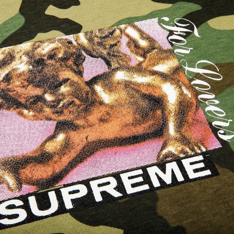 Supreme Lovers T-Shirt Woodland Camo