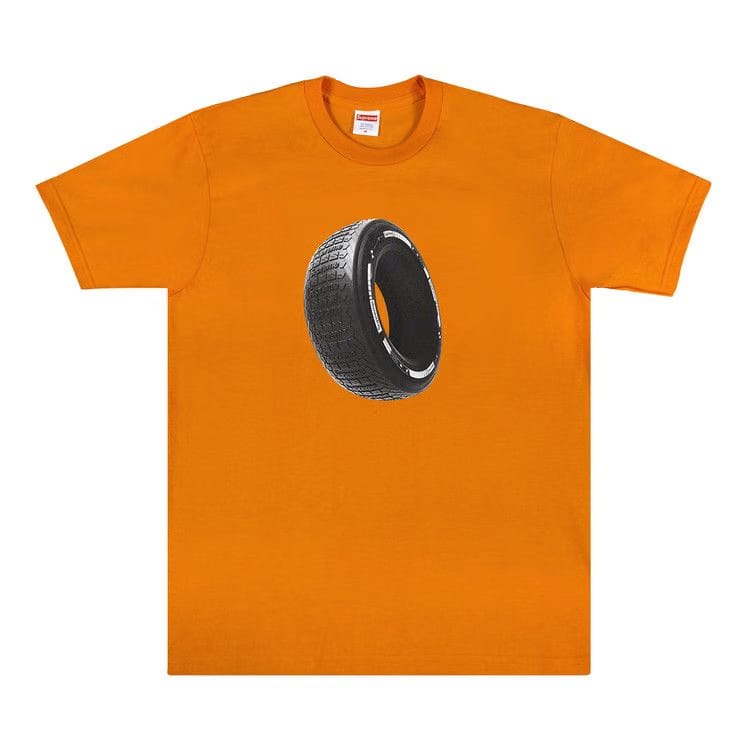 Supreme Tire T-Shirt Orange
