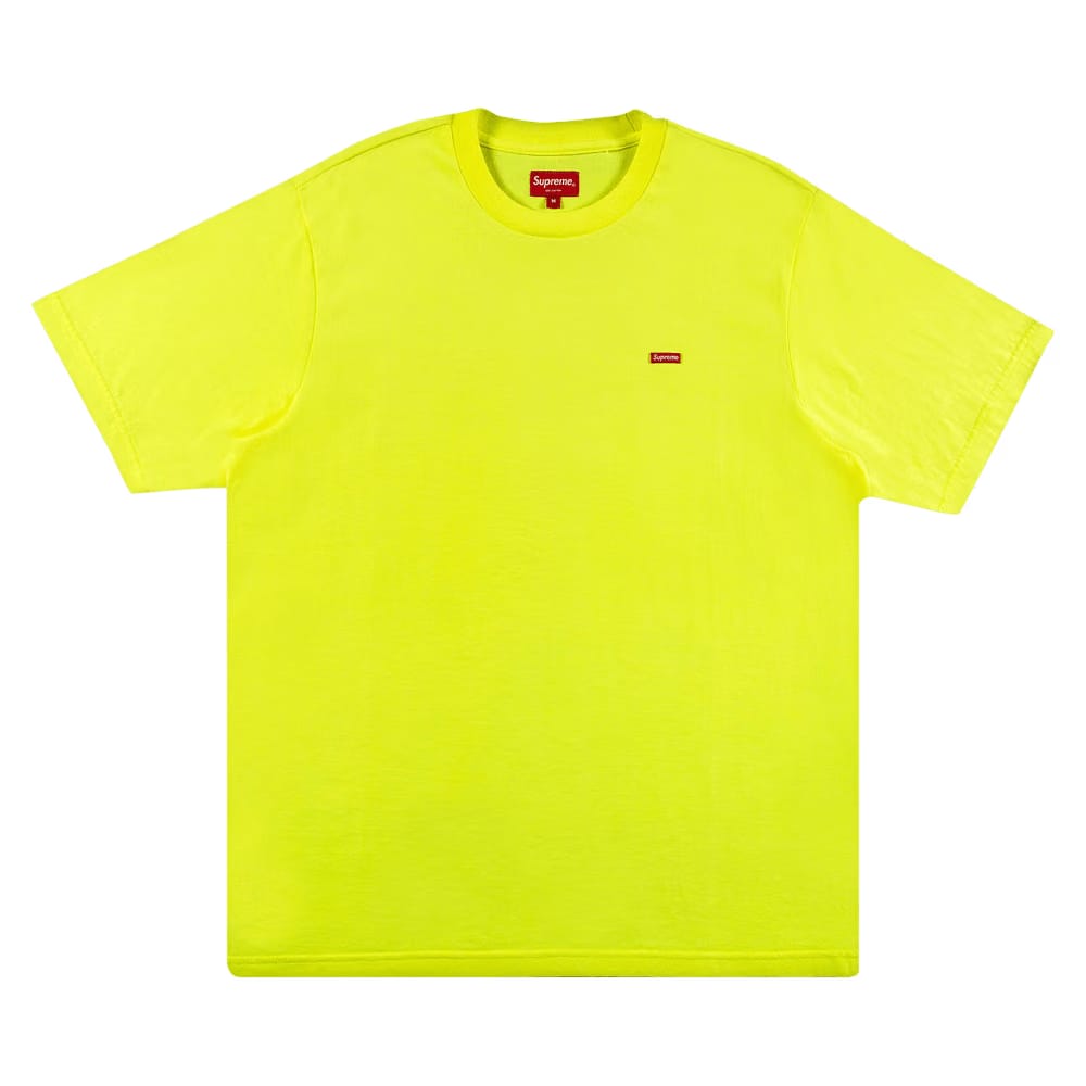 Supreme Small Box T-Shirt Fluorescent Yellow