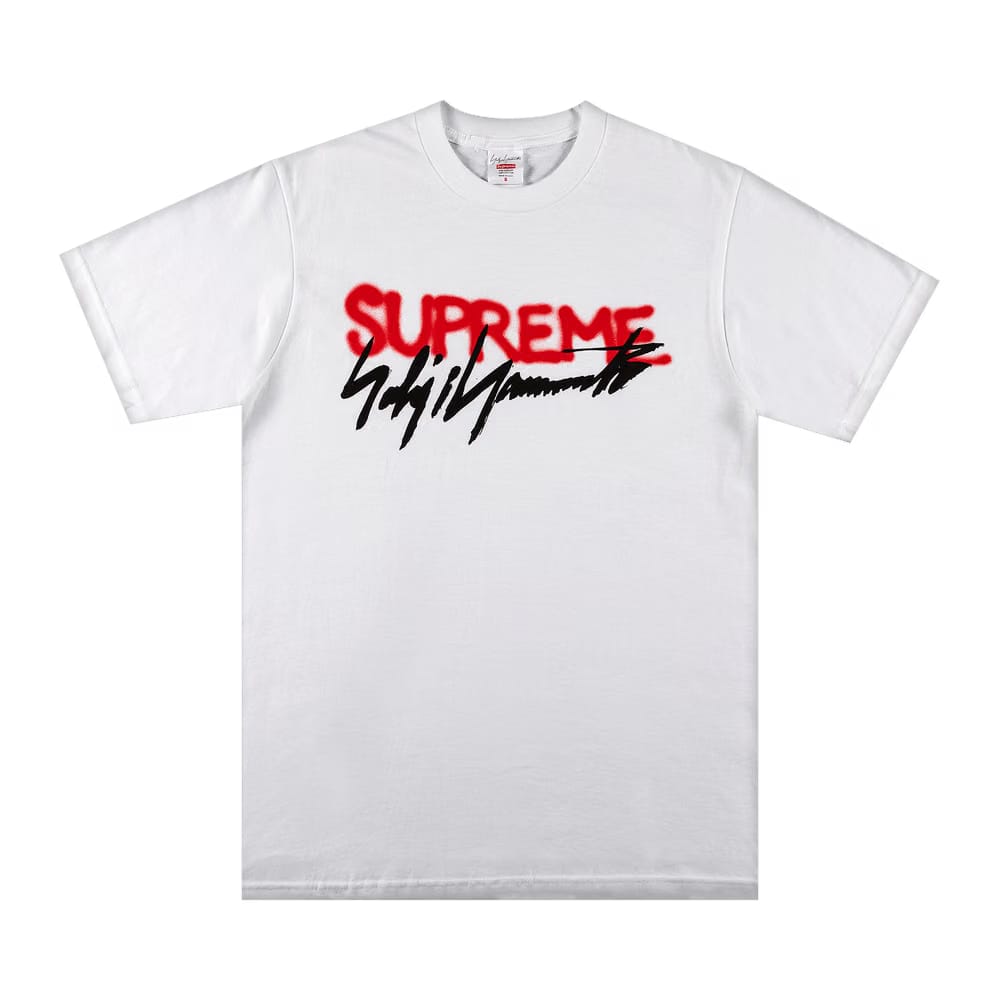 Supreme x Yohji Yamamoto Logo T-Shirt White