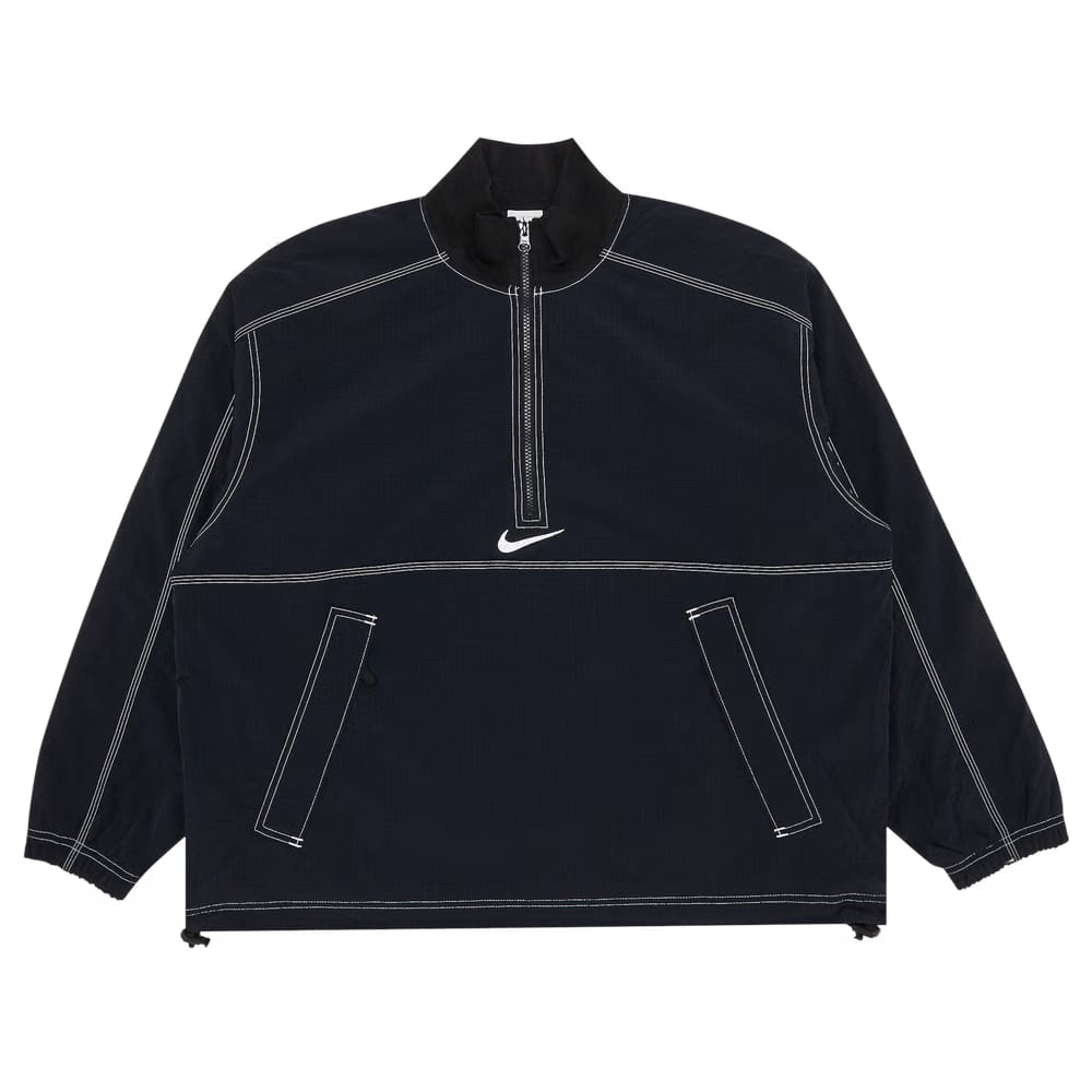 Supreme x Nike Ripstop Pullover Black