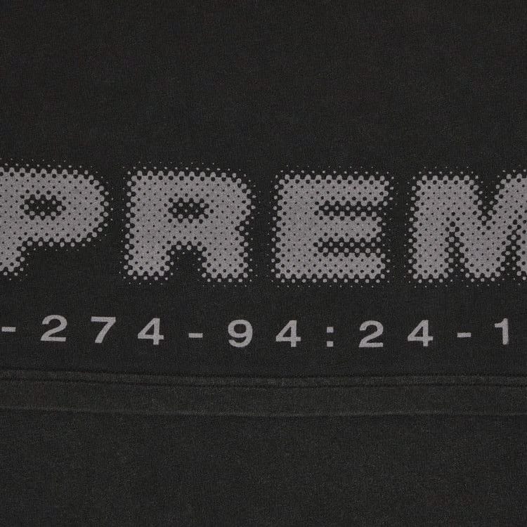 Supreme Discharge Shorts-Sleeve Top Black