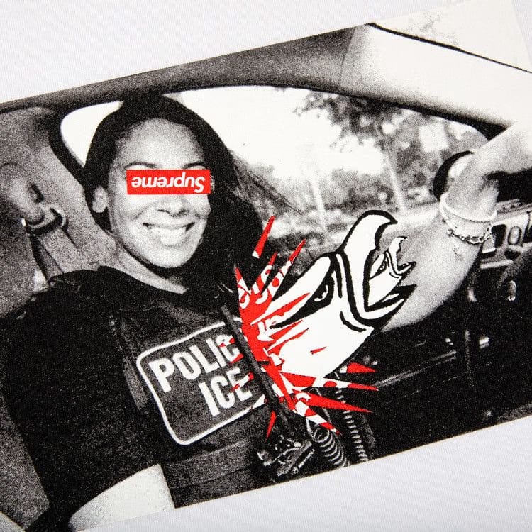 Supreme x ANTIHERO ICE T-Shirt White