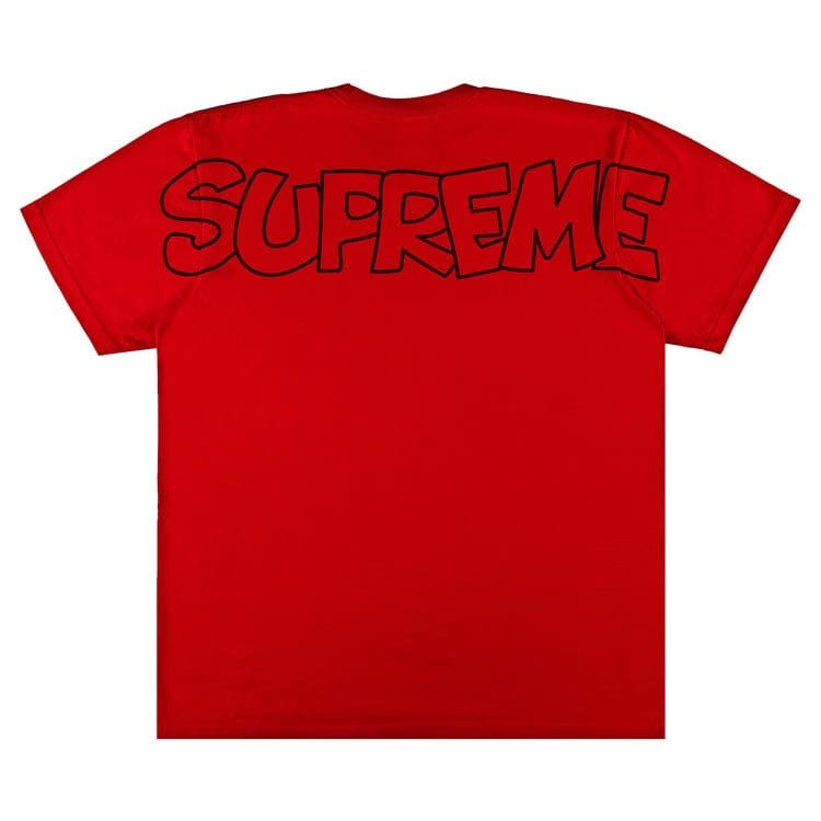 Supreme x Smurfs T-Shirt Red