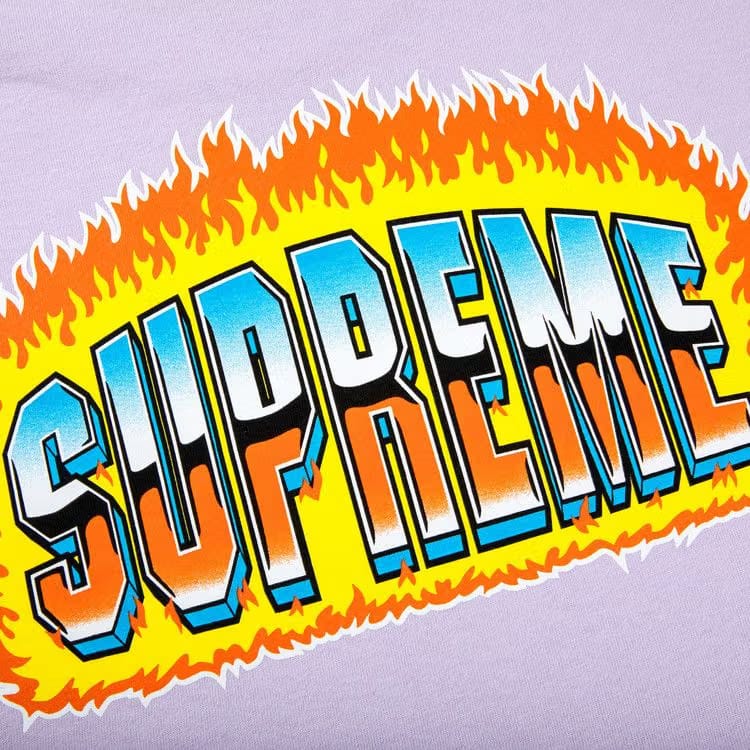 Supreme Chrome T-Shirt Light Purple